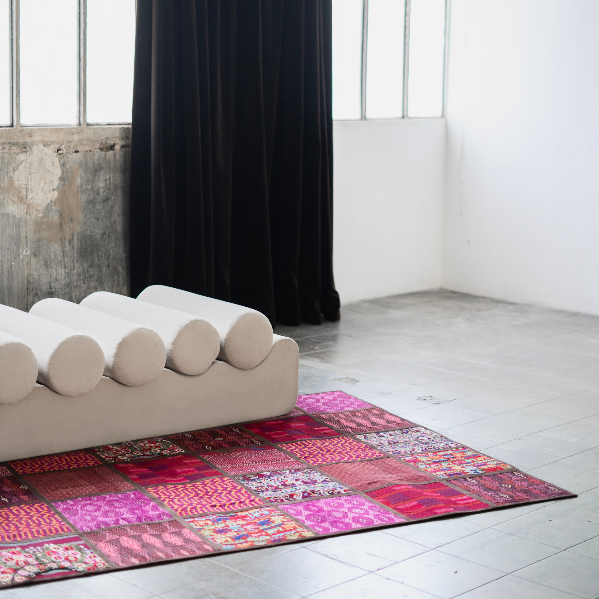 Burgundy Rug