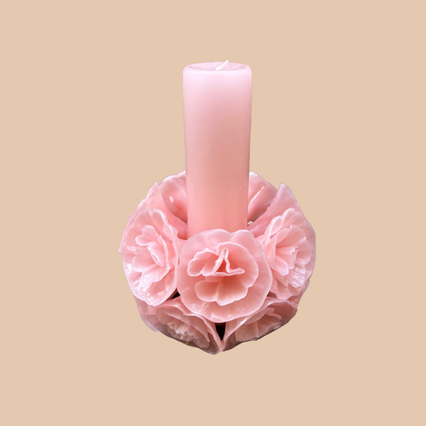 Carnation Tower Candle