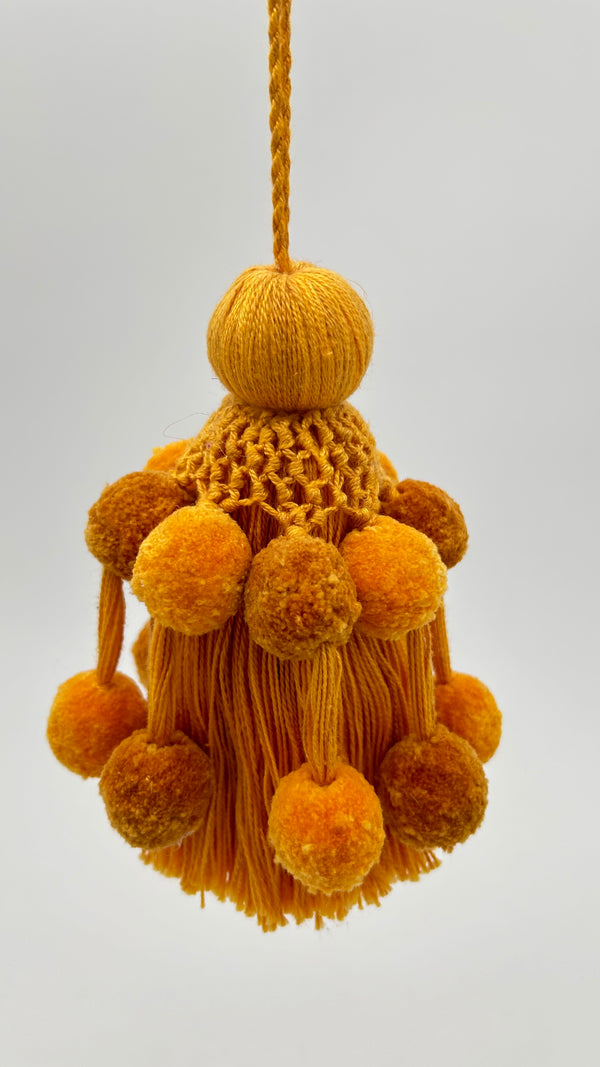 Small Pom-Pom Tassels