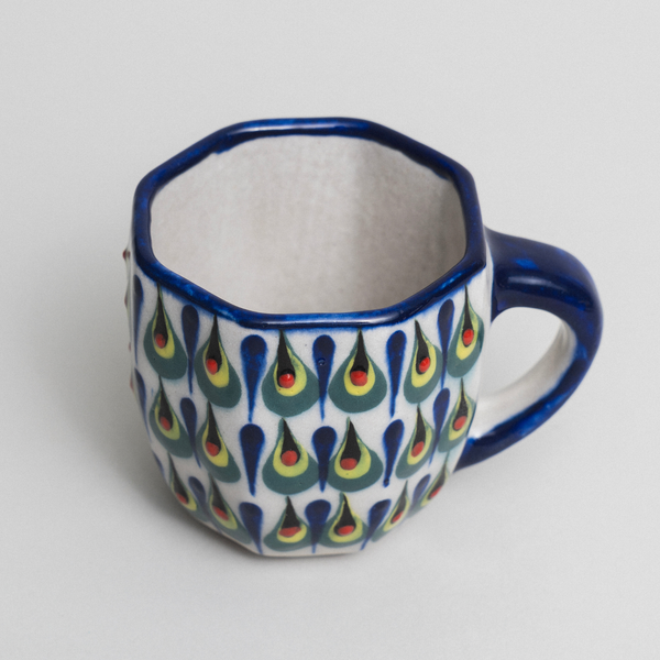 Taza Pavo Real