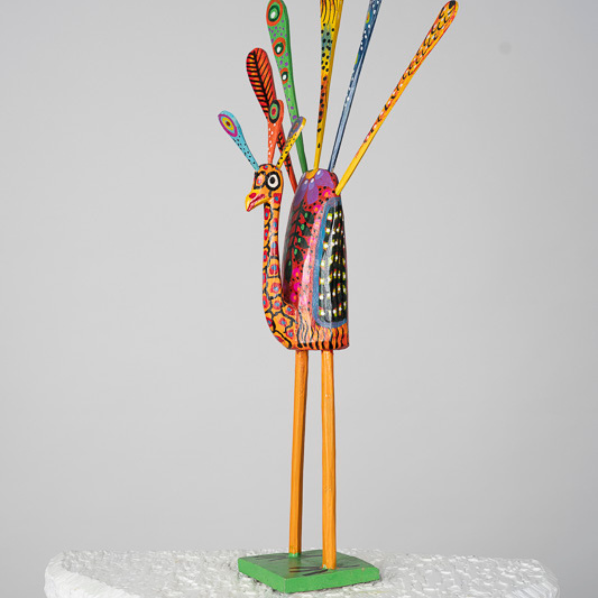 Rustic Peacock