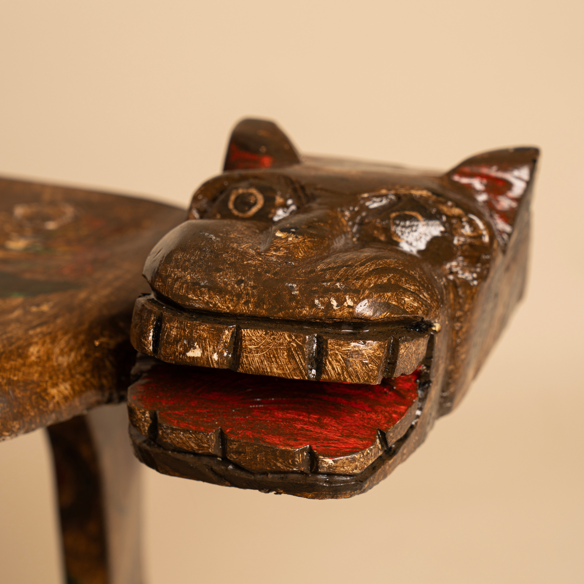 Benches with Animal Faces