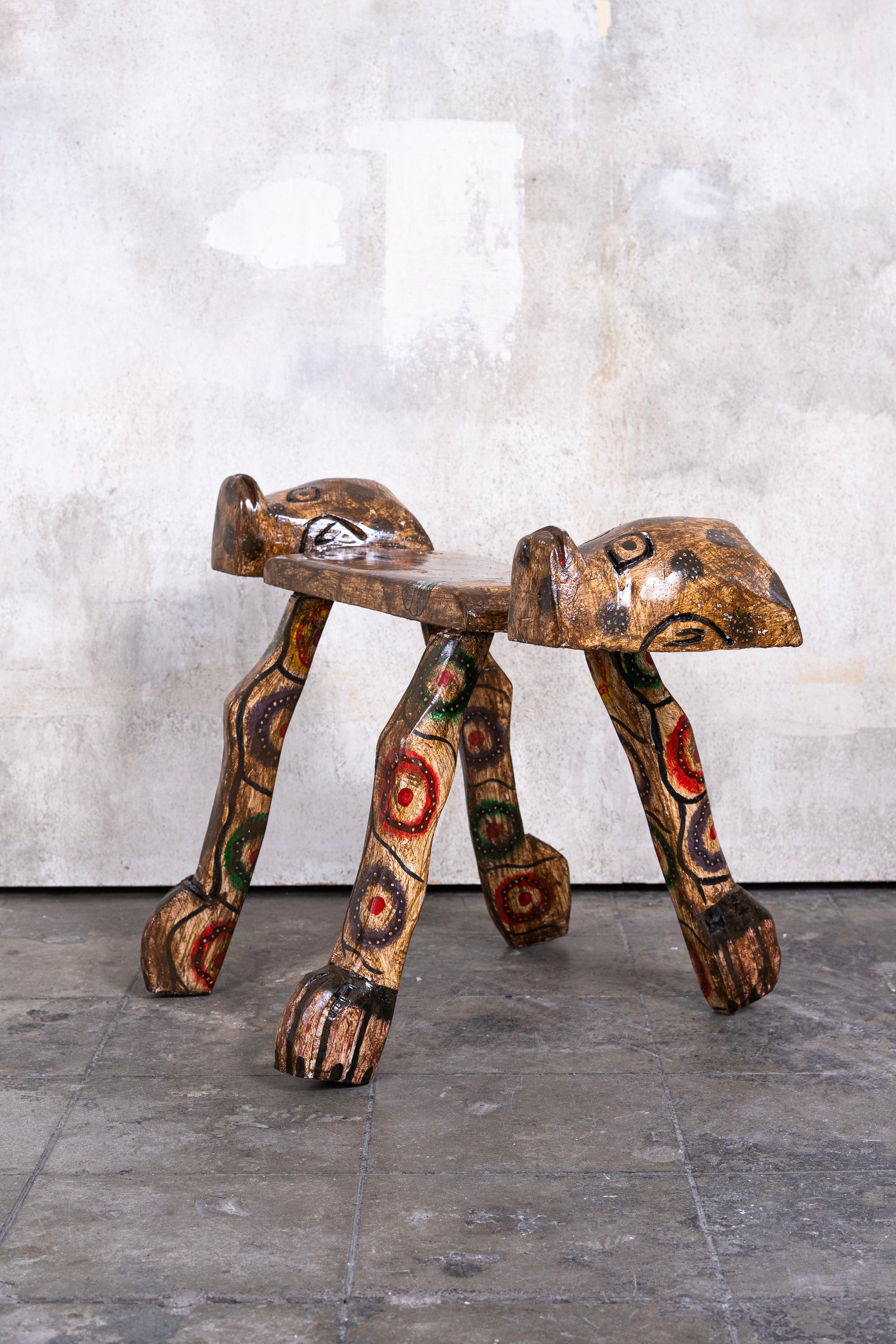 Benches with Animal Faces