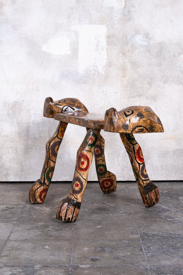 Benches with Animal Faces