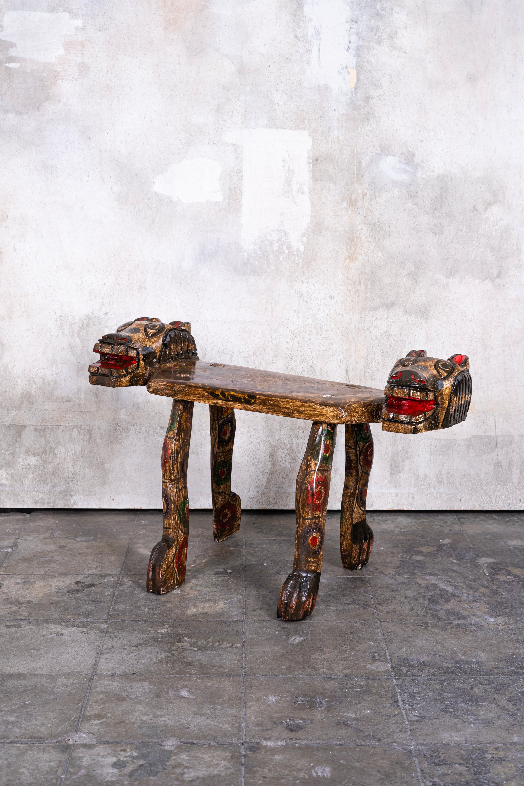 Benches with Animal Faces