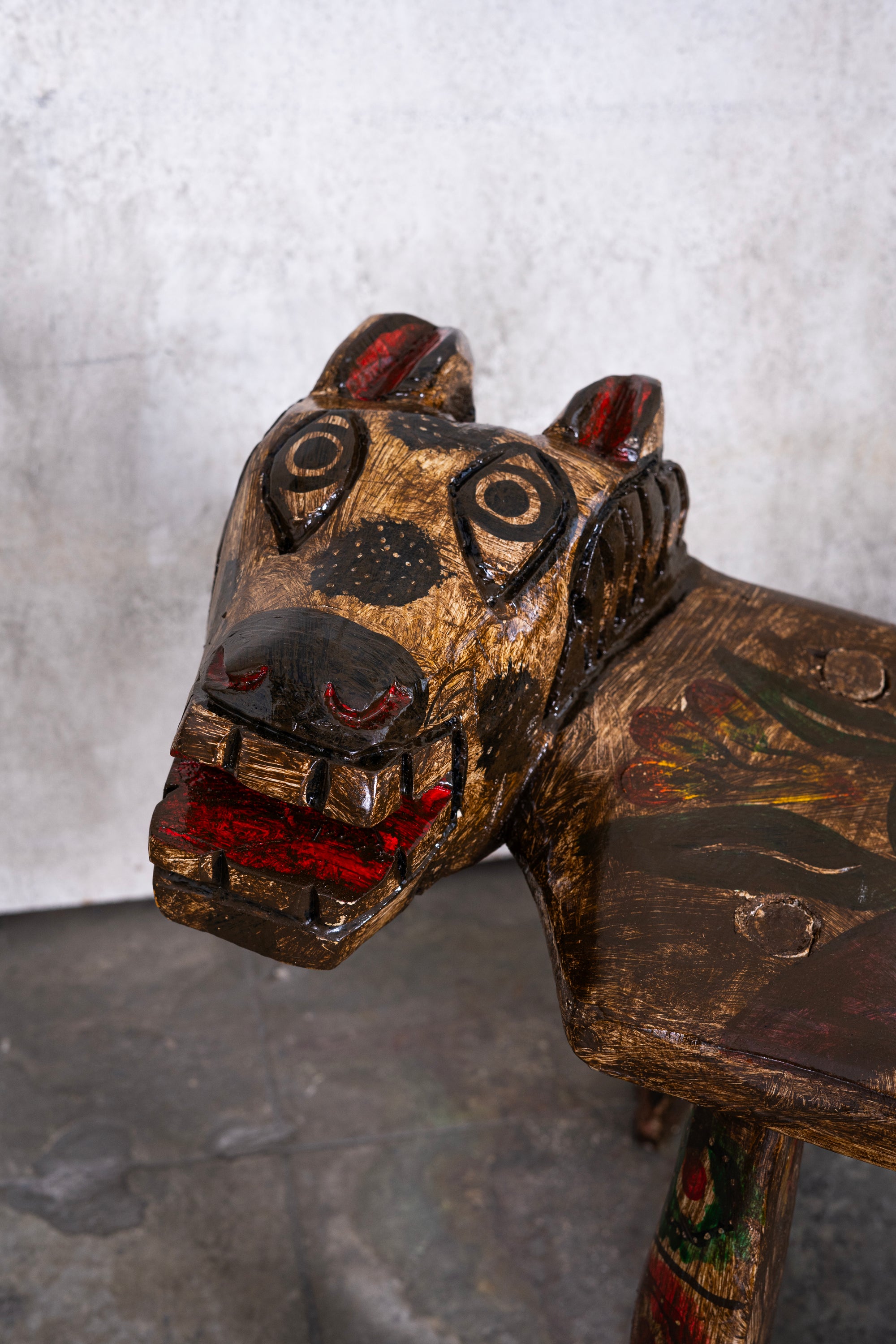 Benches with Animal Faces
