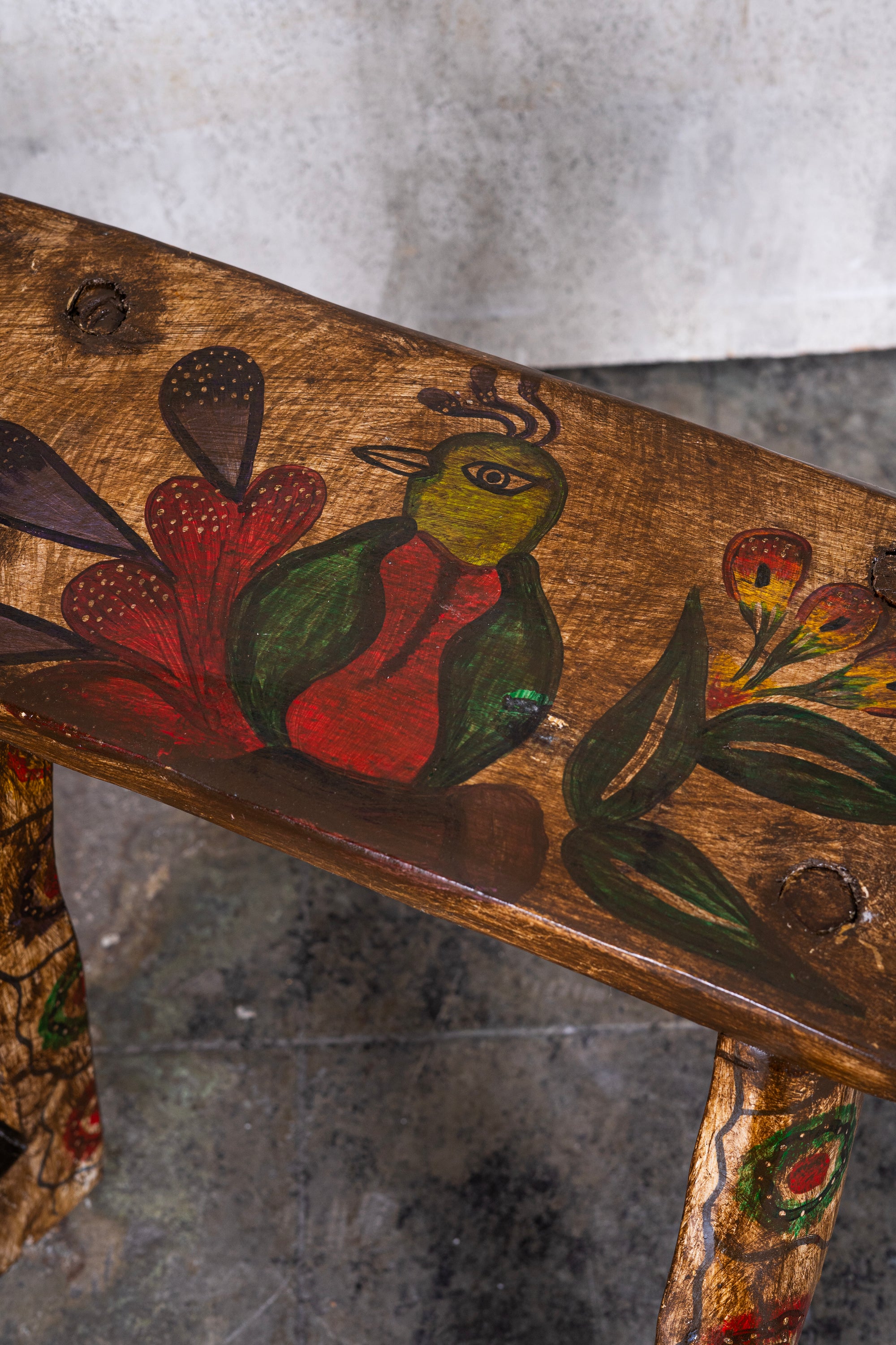 Benches with Animal Faces