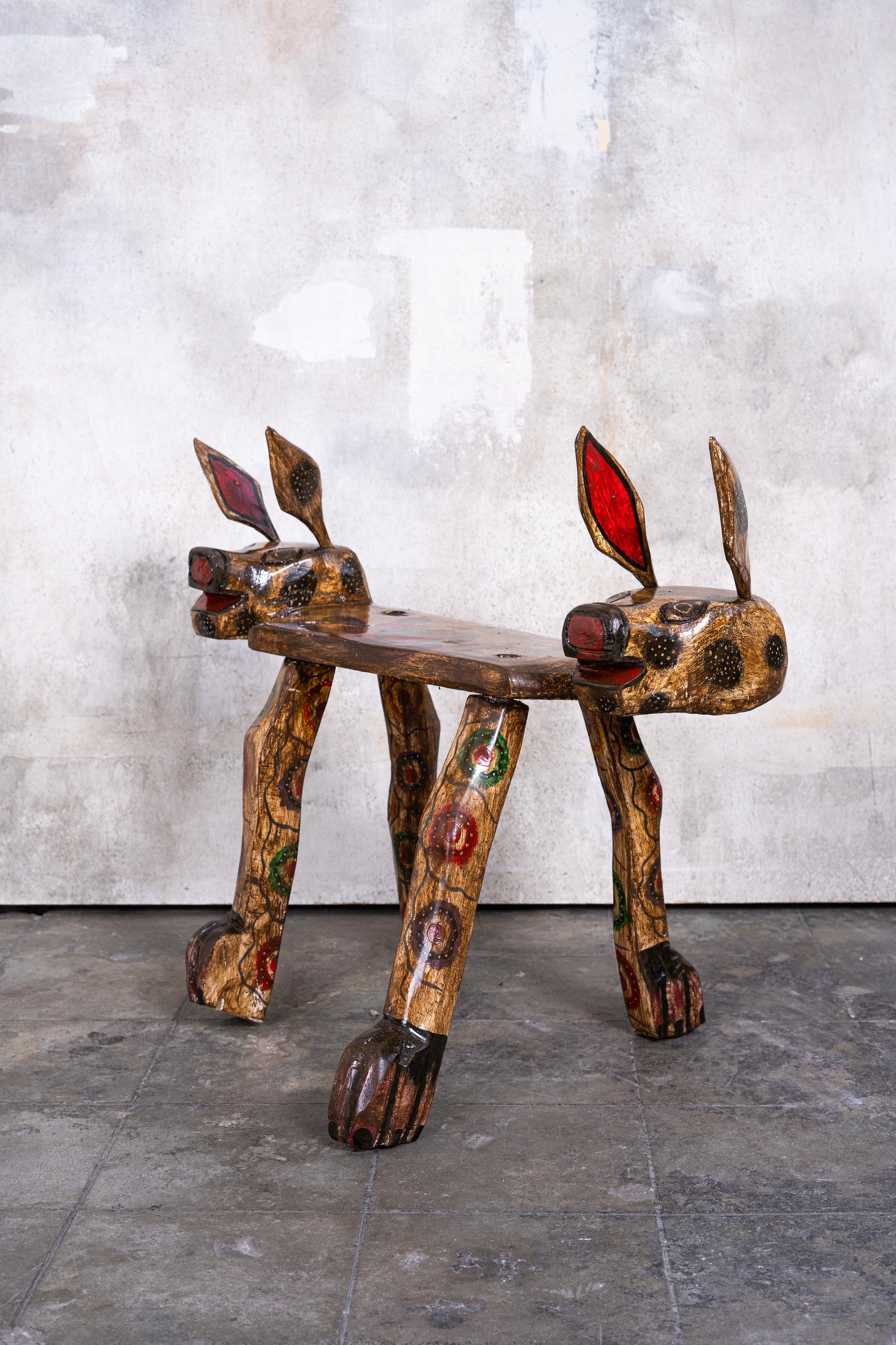 Benches with Animal Faces