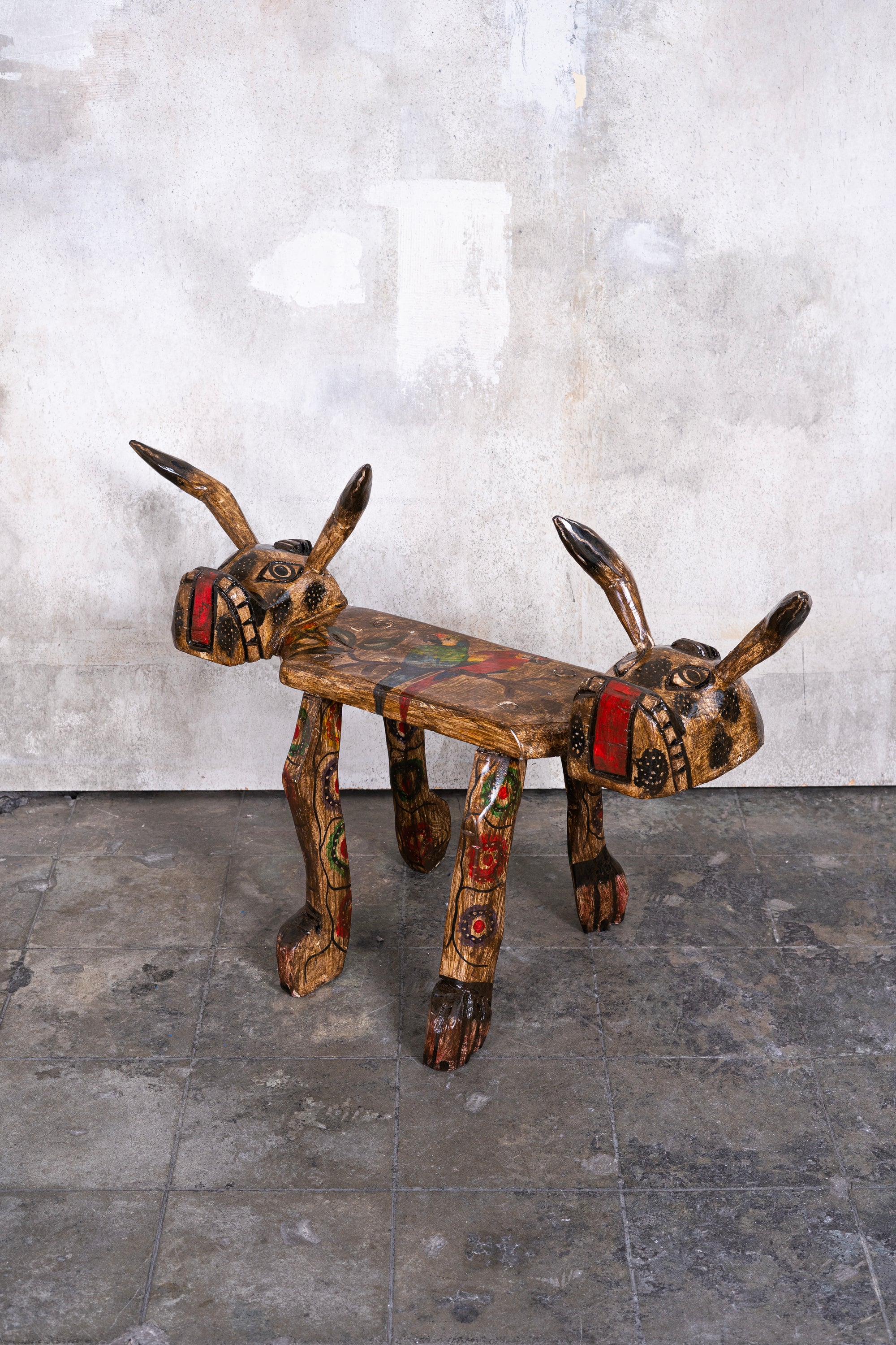 Benches with Animal Faces