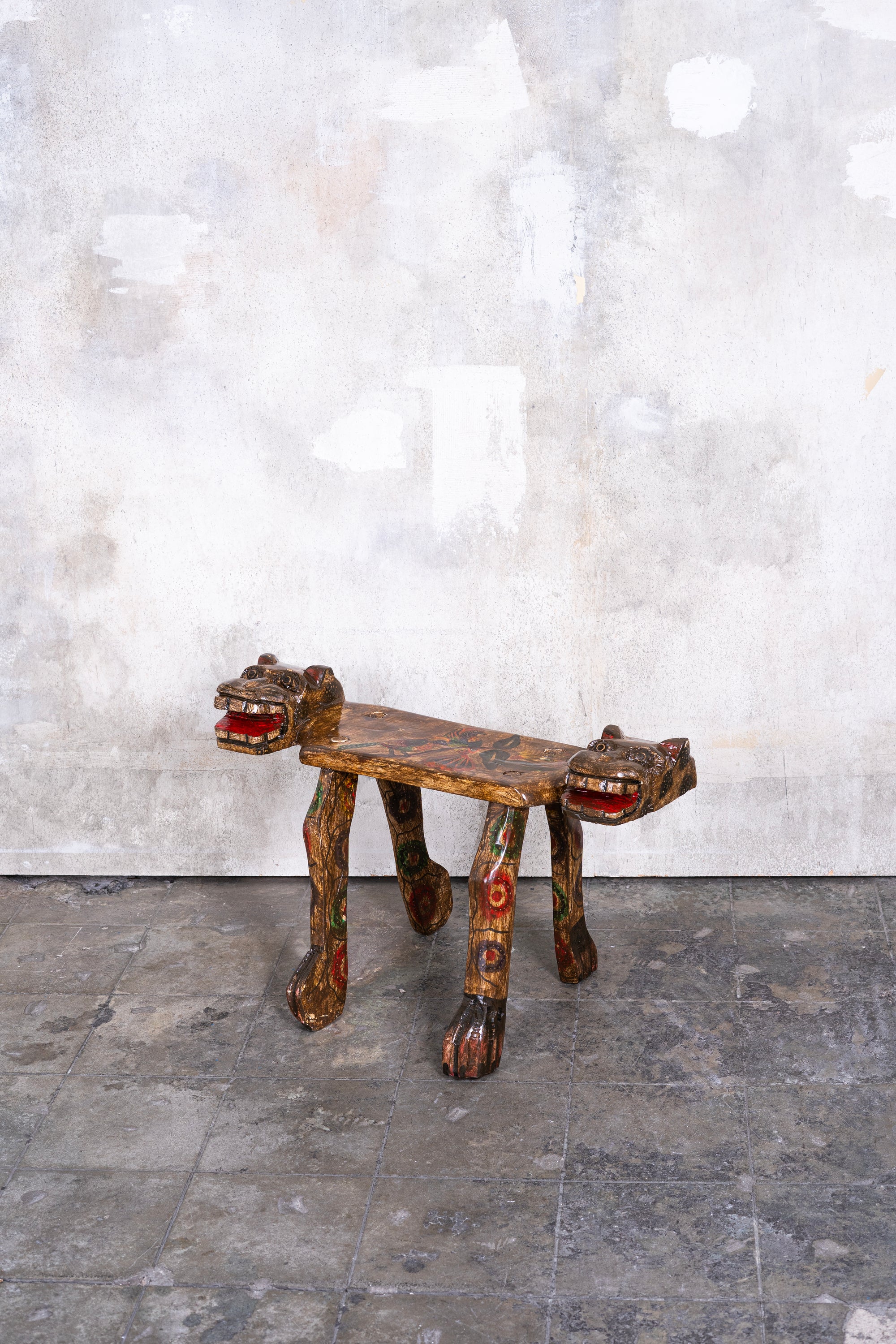 Benches with Animal Faces