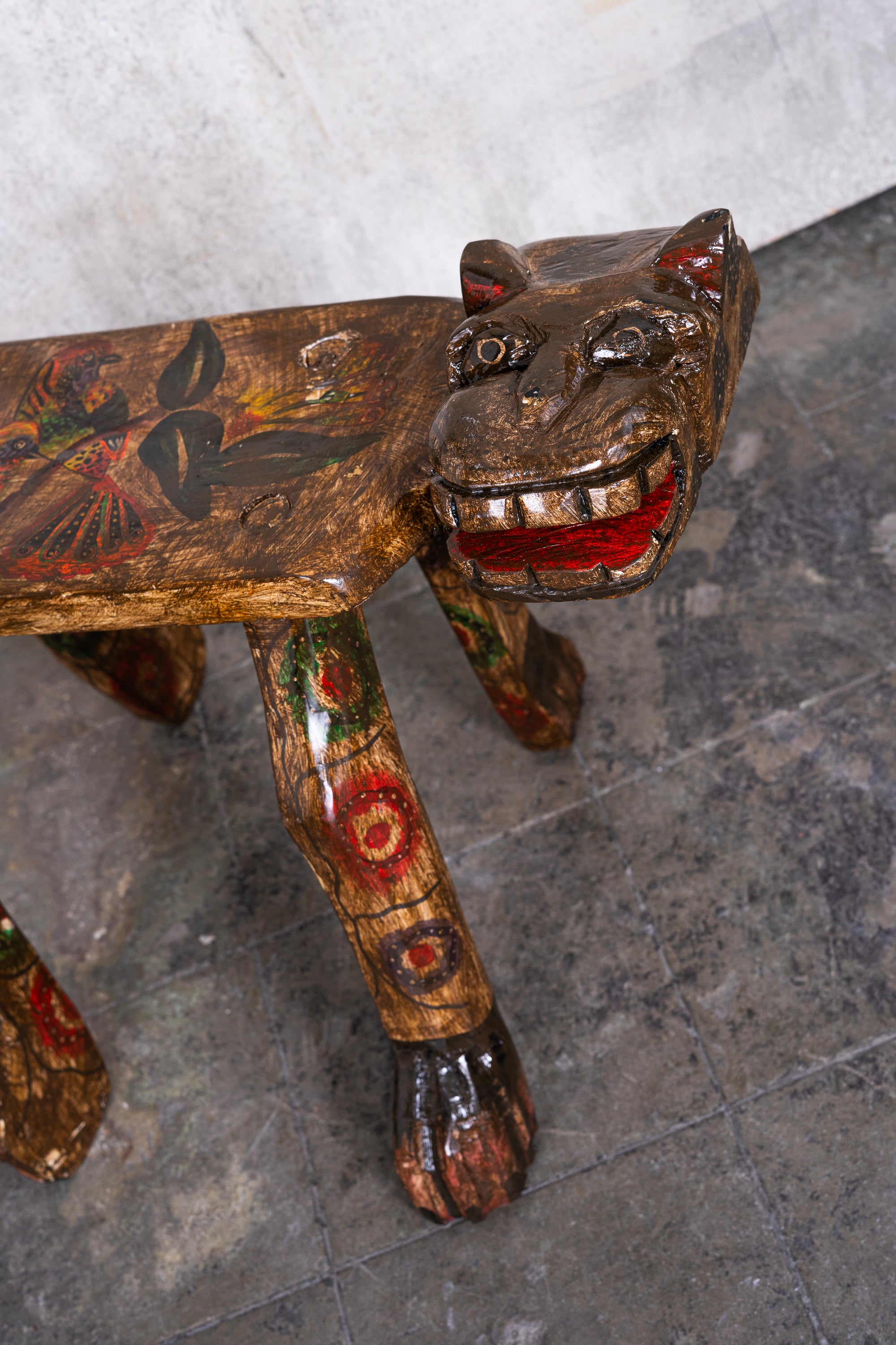 Benches with Animal Faces