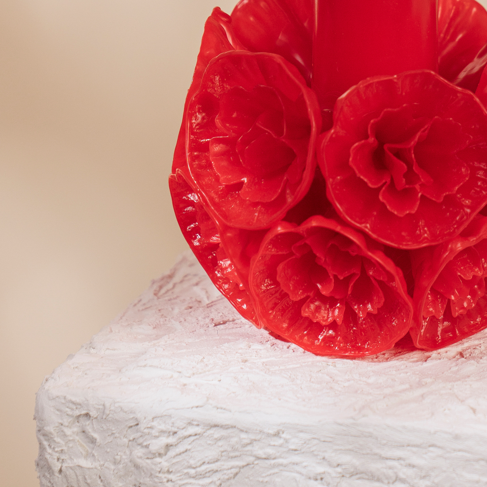 Carnation Tower Candle