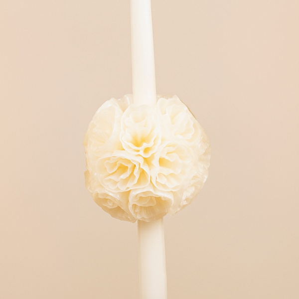 Large  flowered candle