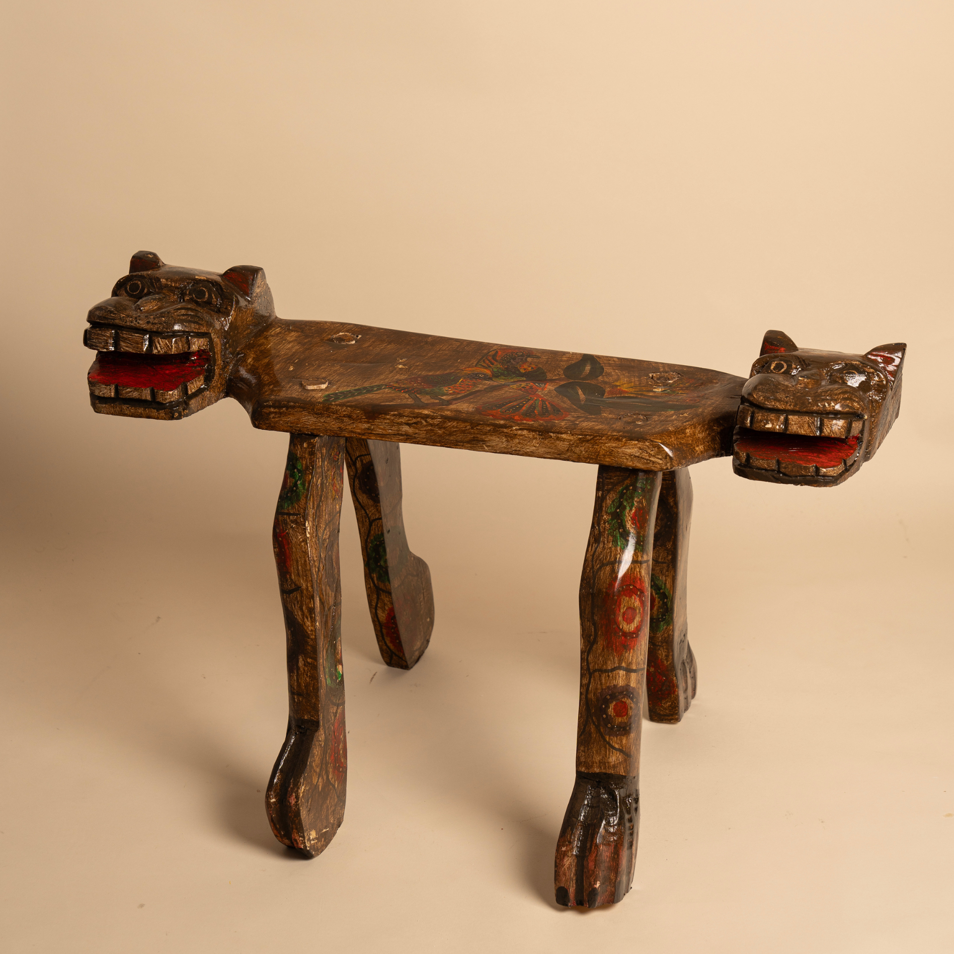 Benches with Animal Faces