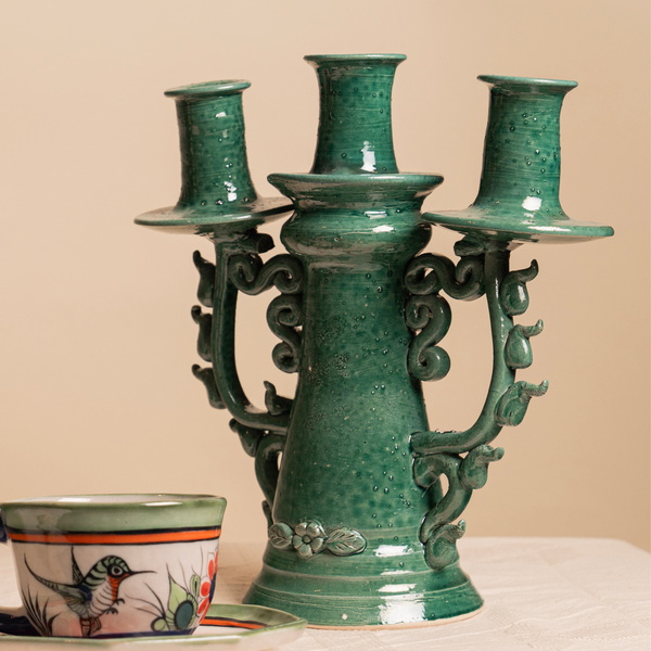 Three-Candle Candelabrum