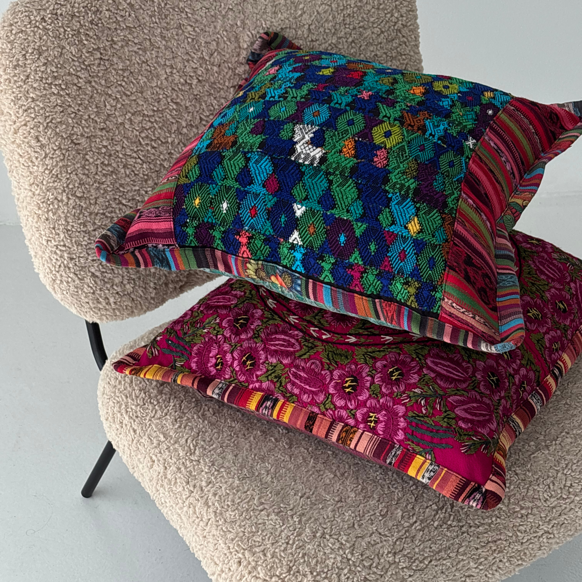 Cushion Cover with Embroidery