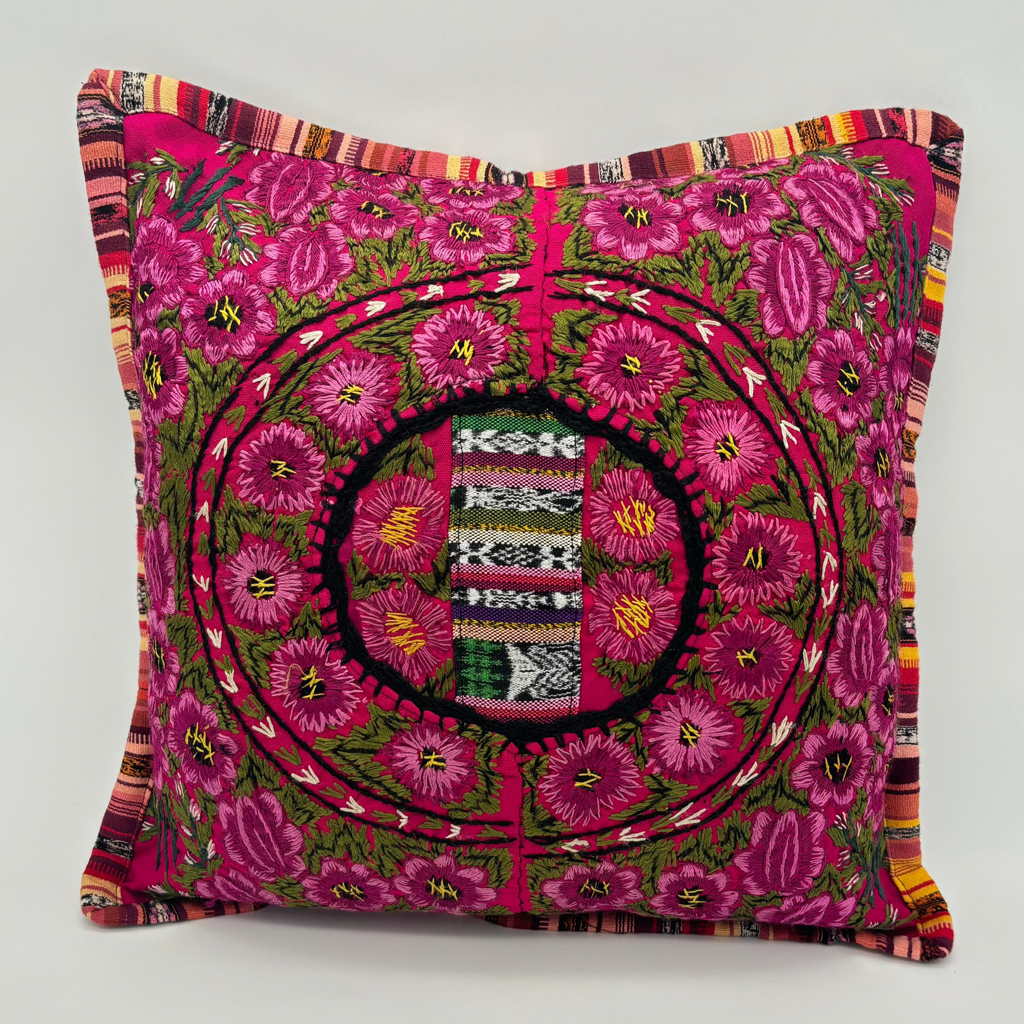 Cushion Cover with Embroidery