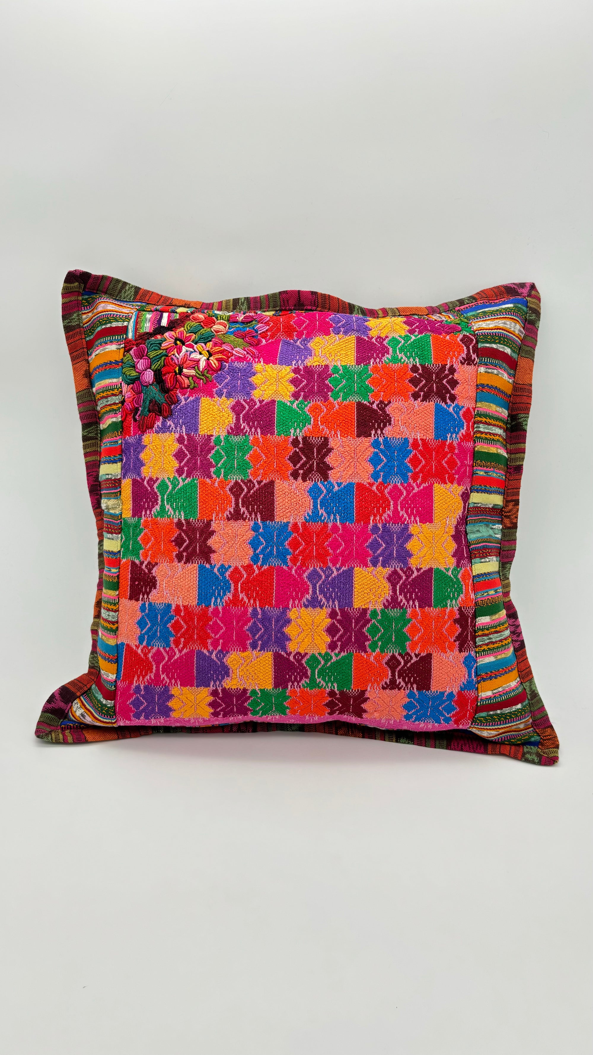 Cushion Cover with Embroidery