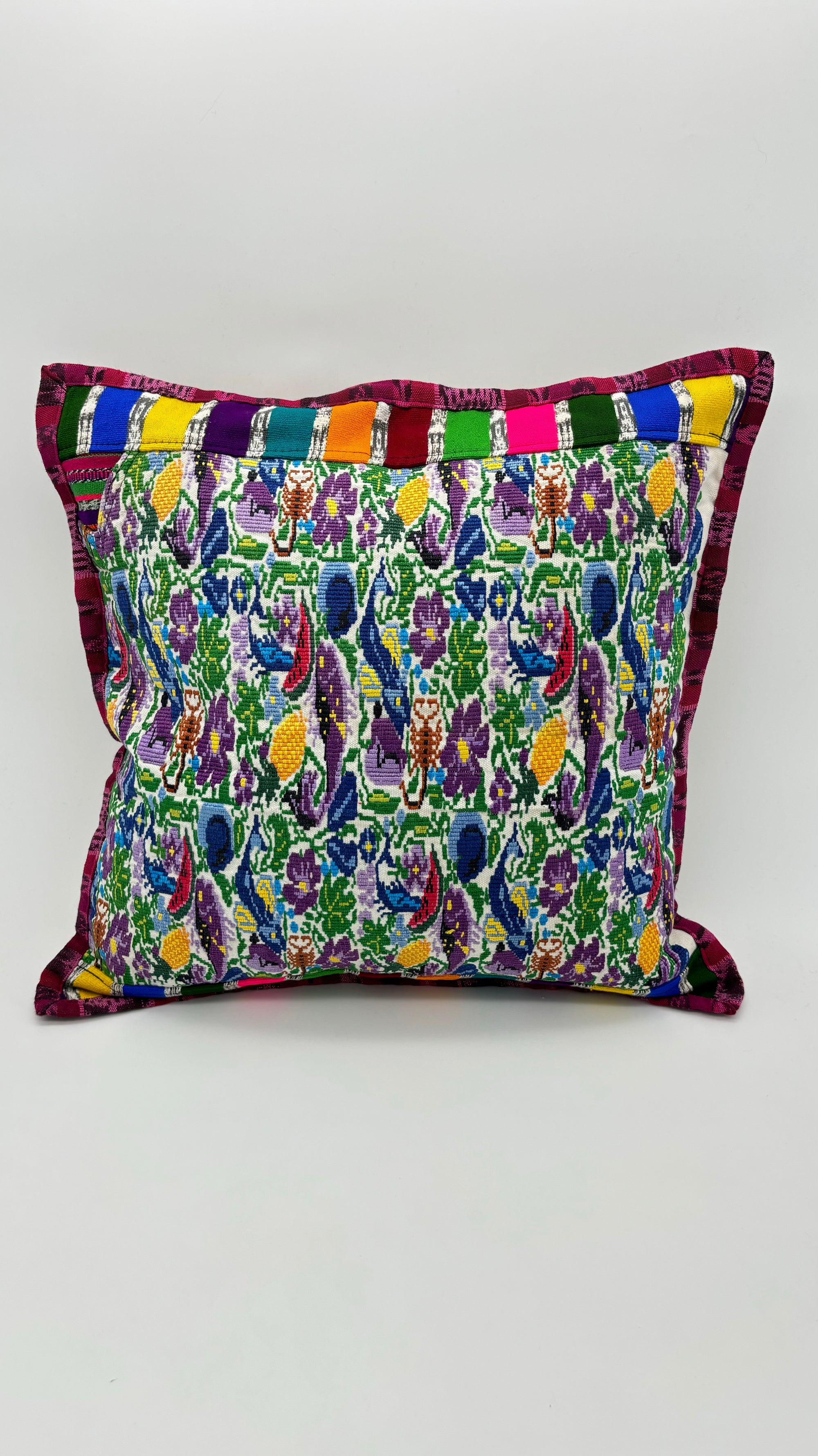 Cushion Cover with Embroidery