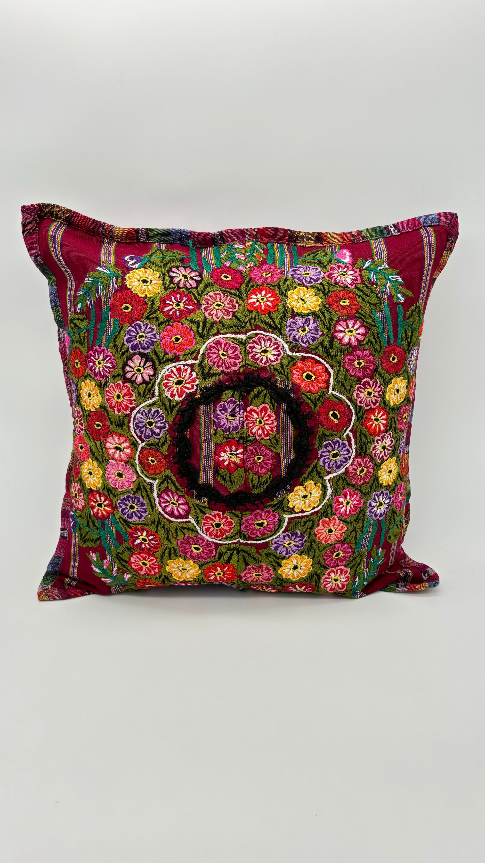Cushion Cover with Embroidery