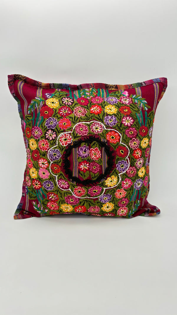 Cushion Cover with Embroidery