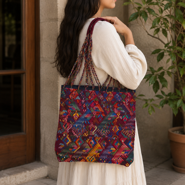 Embroidered Tote Bag