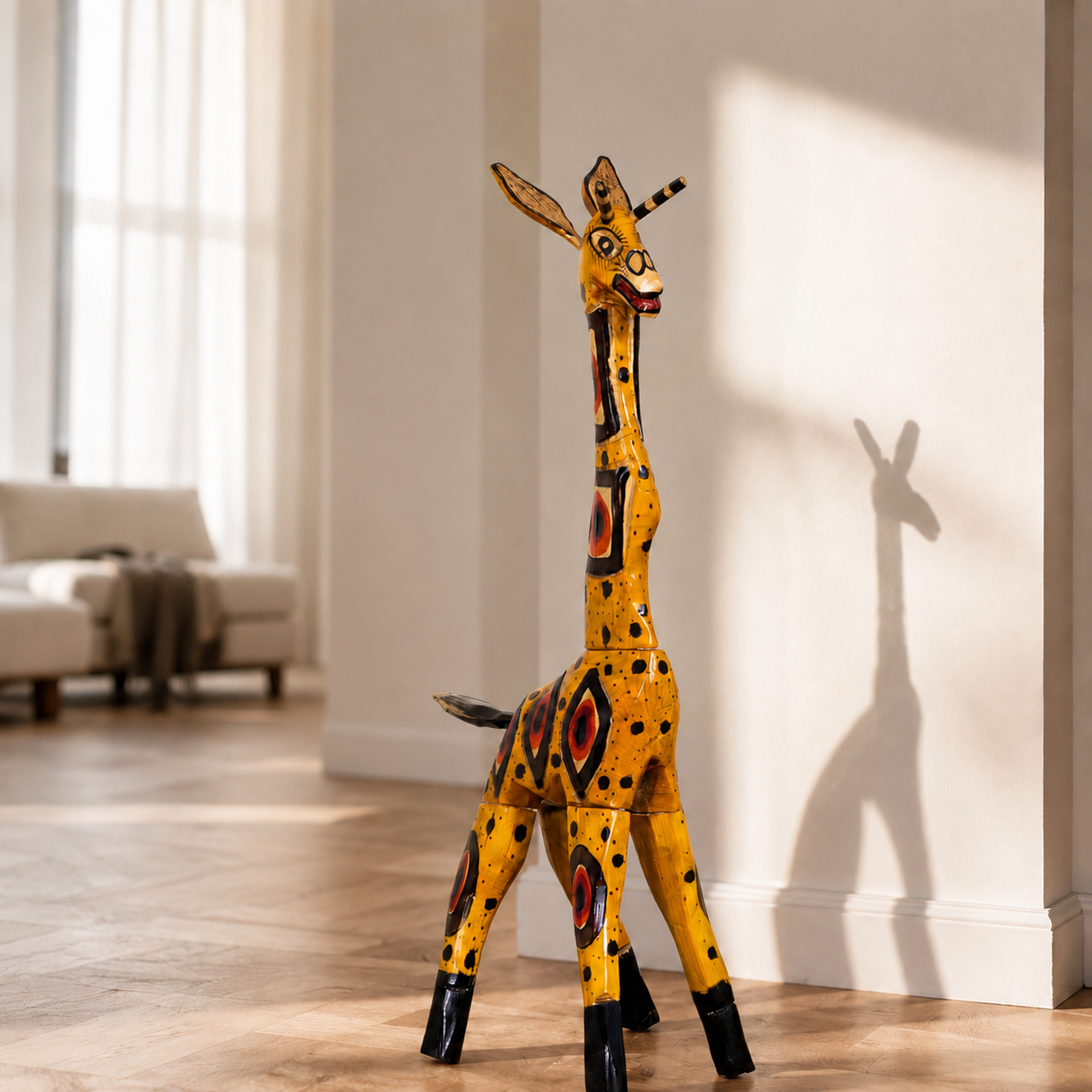Girafes en Bois