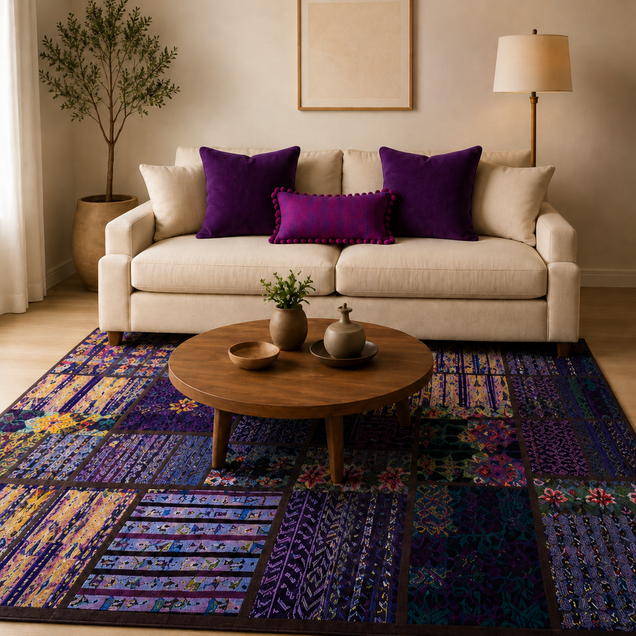Alfombra Morada