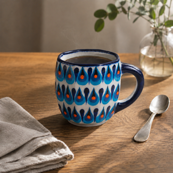 Taza Pavo Real