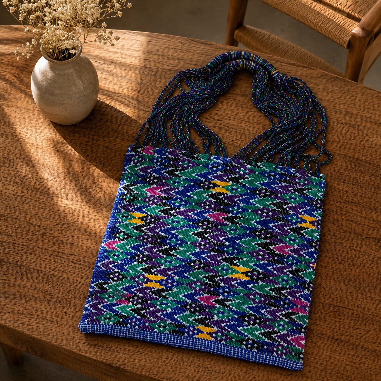 Embroidered Tote Bag