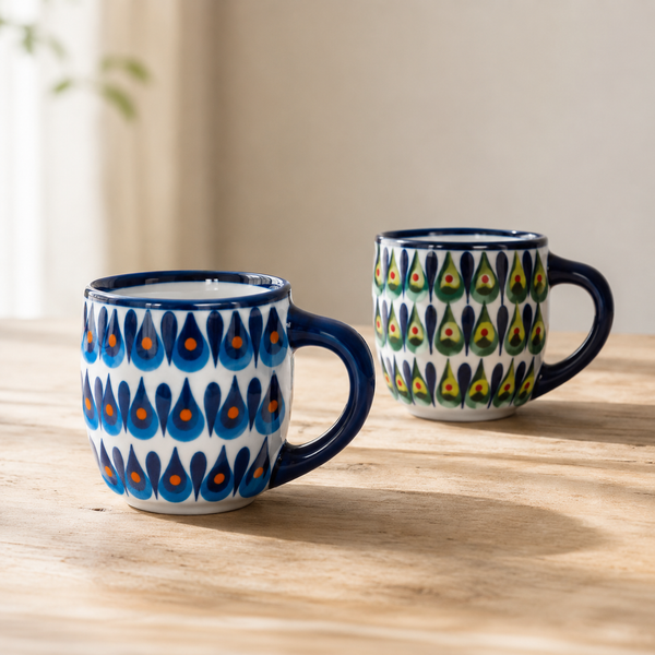 Taza Pavo Real
