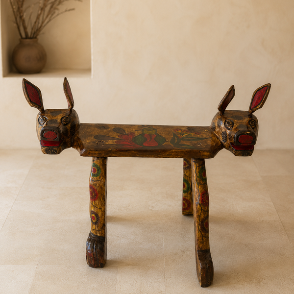 Benches with Animal Faces