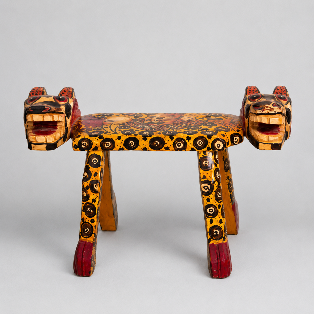 Benches with Animal Faces