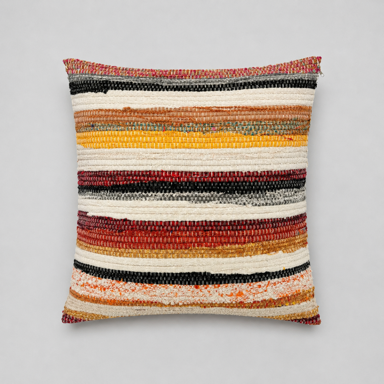 Textile Art Cushion Cover 55x55 cm
