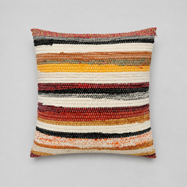 Textile Art Cushion Cover 55x55 cm