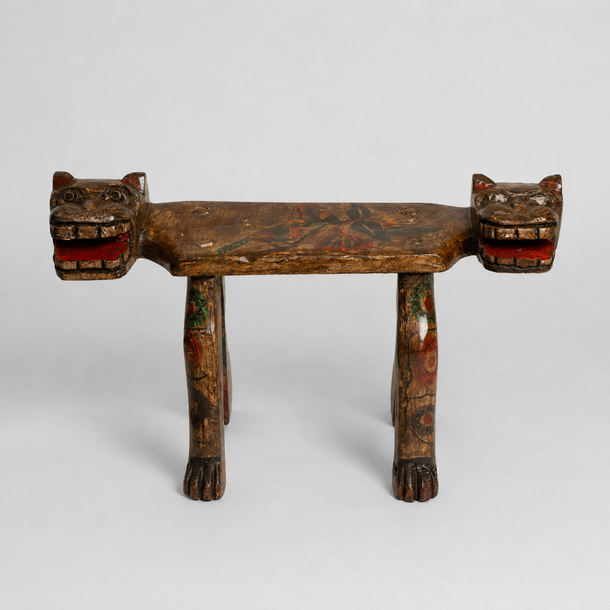 Benches with Animal Faces