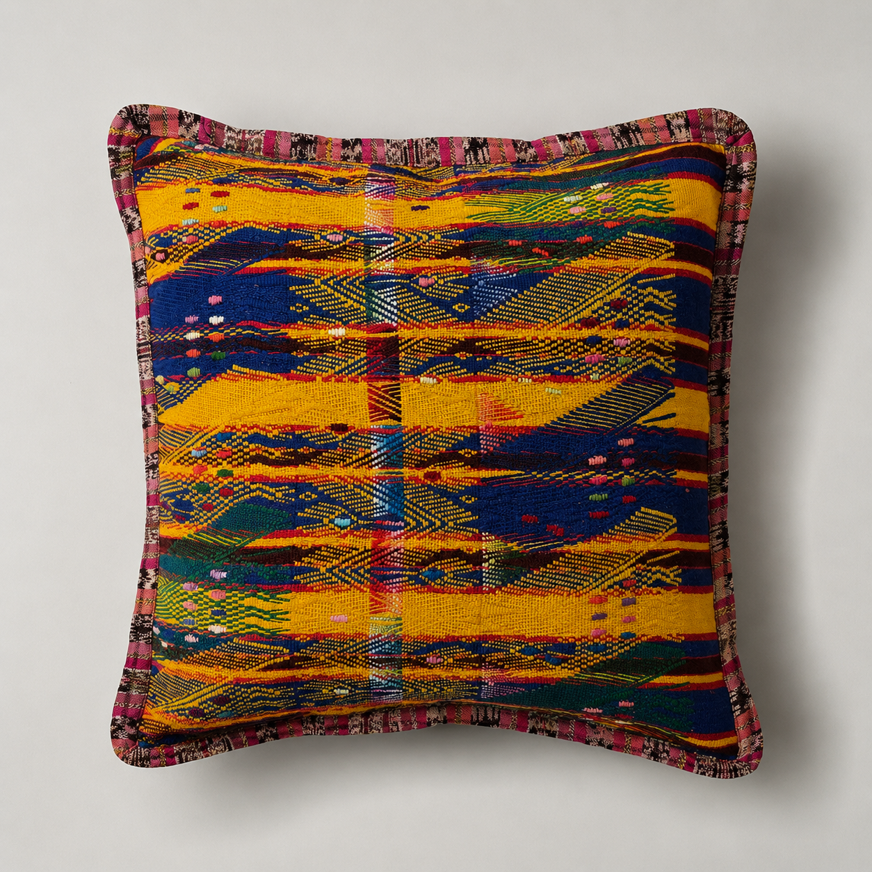 Embroidered Cushion Cover 50x50 cm