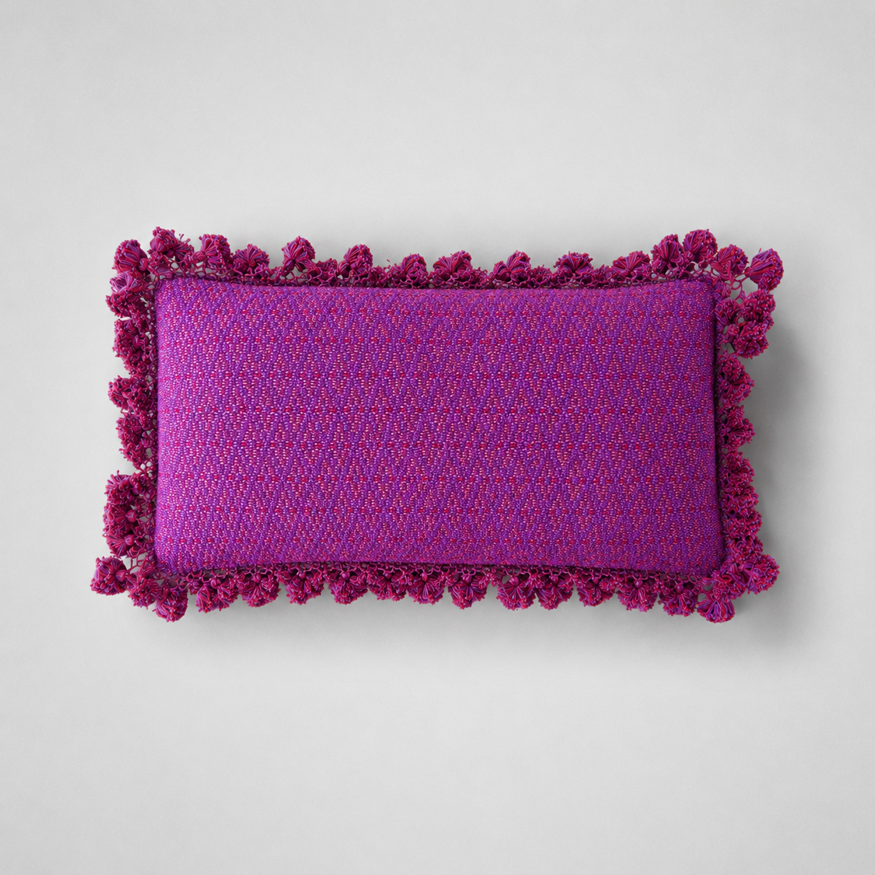 Cushion Cover with Tassels 65x40 cm