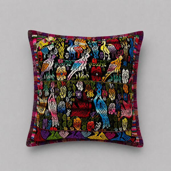 Embroidered Cushion Cover 50x50 cm