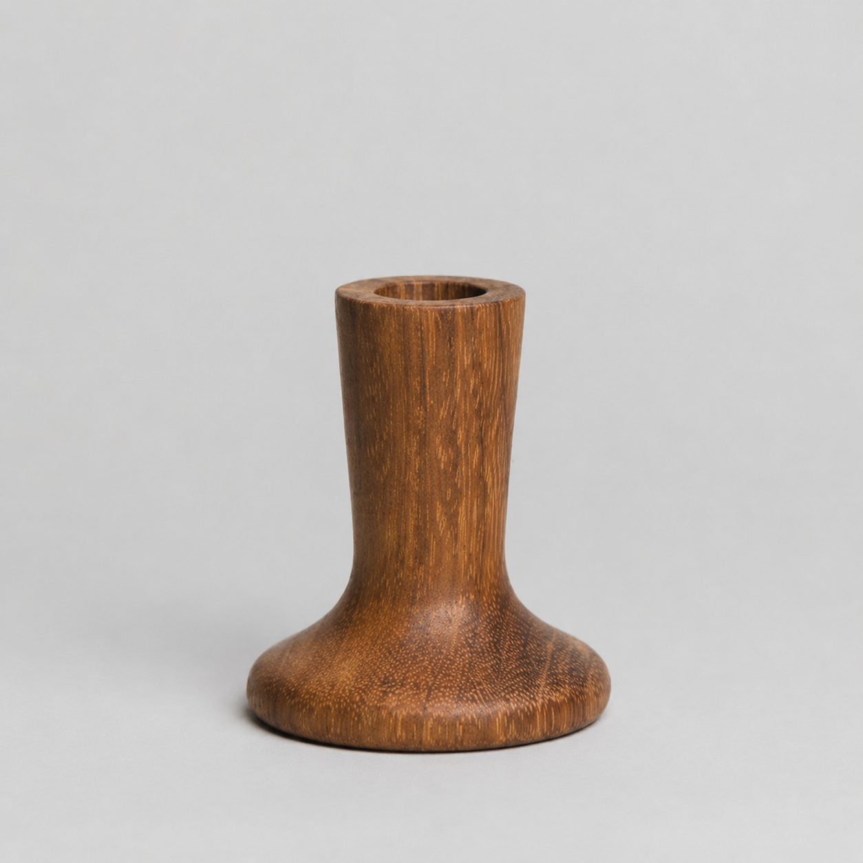 Wooden candle holder