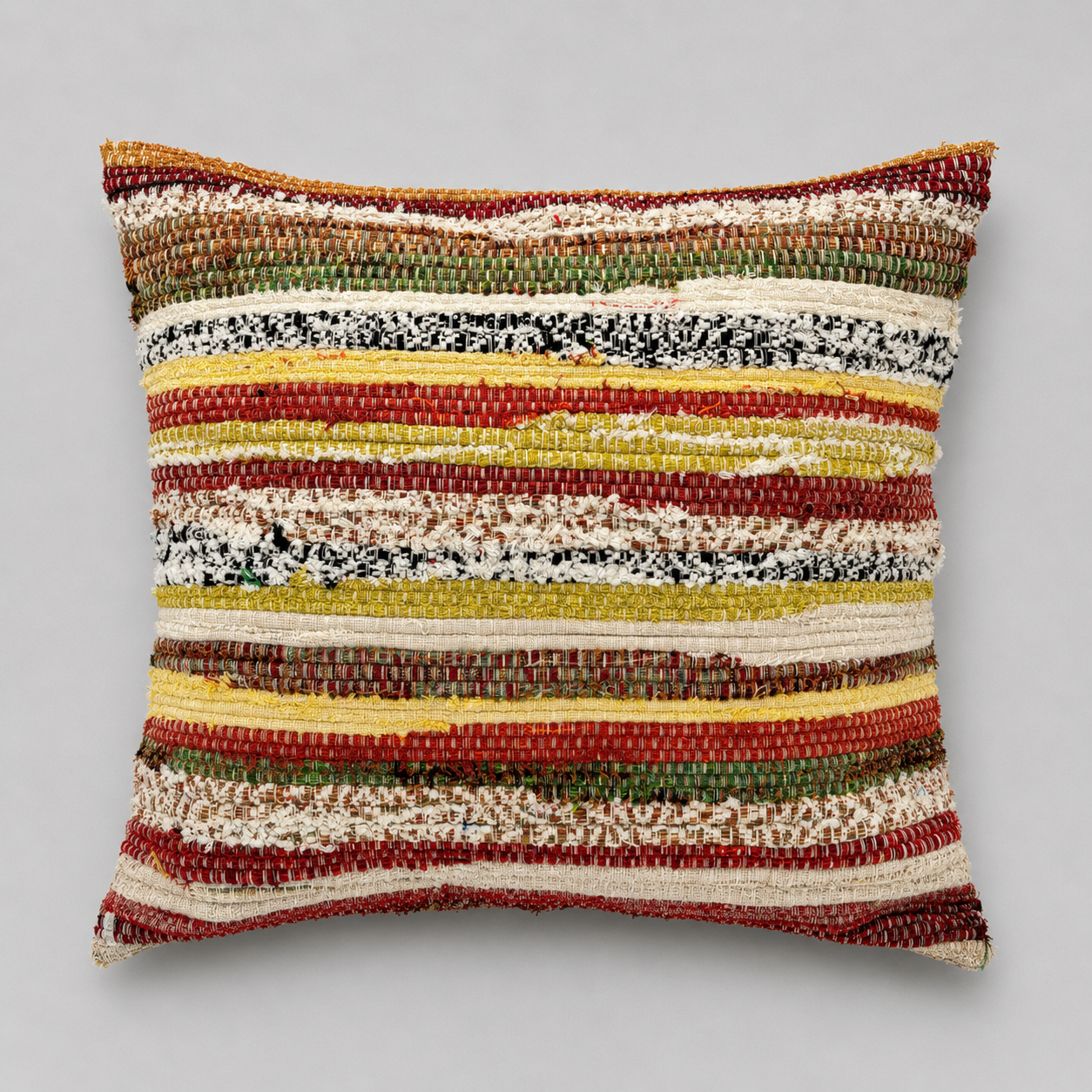 Textile Art Cushion Cover 55x55 cm