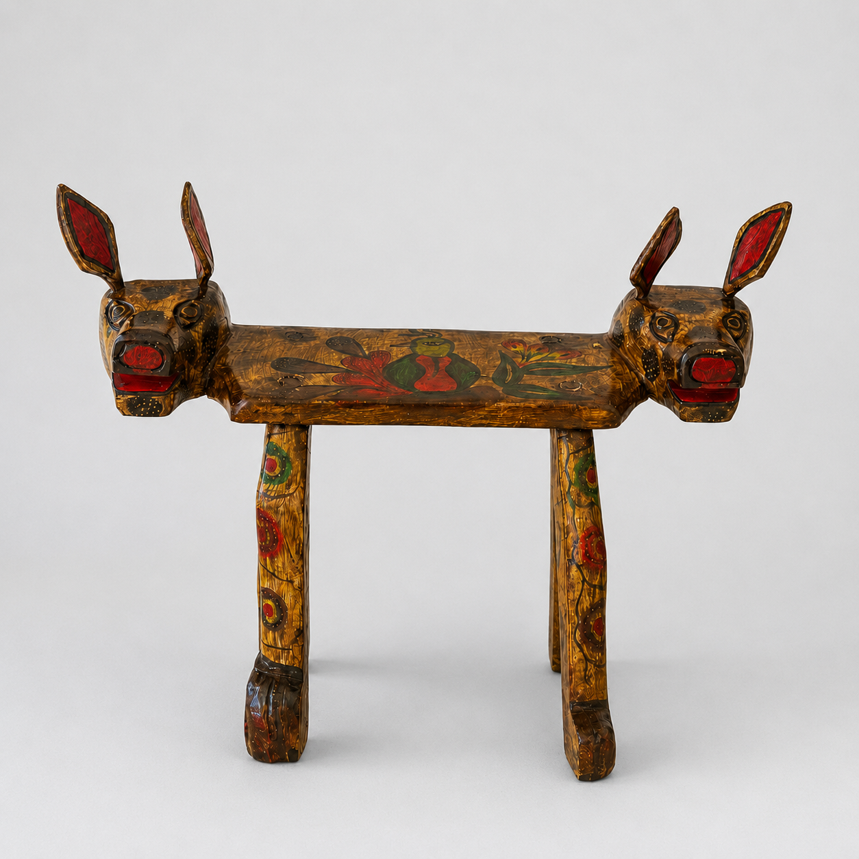 Benches with Animal Faces