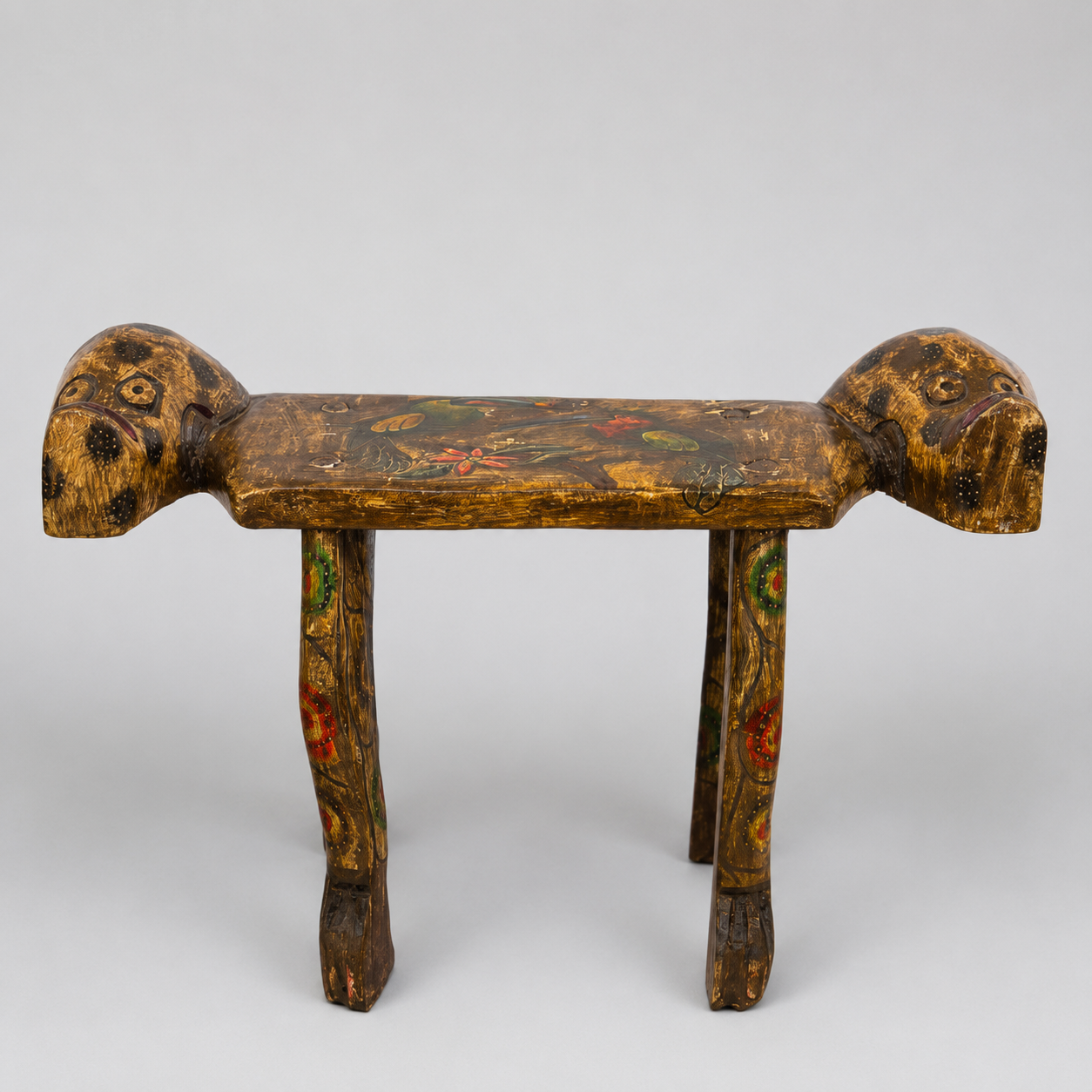Benches with Animal Faces