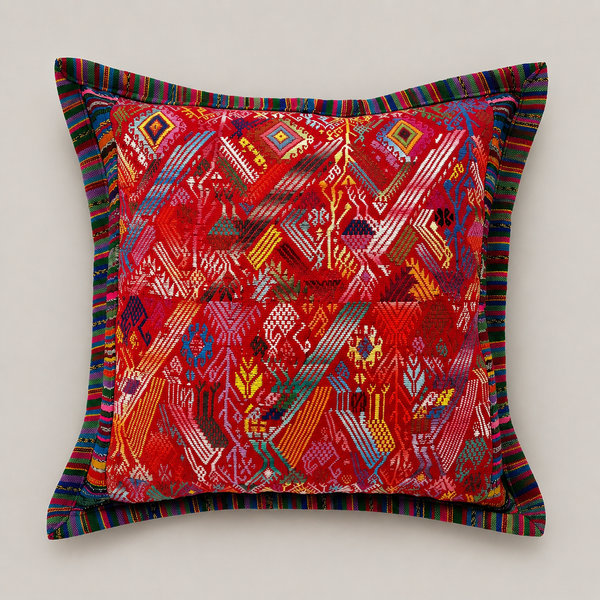 Embroidered Cushion Cover 50x50 cm