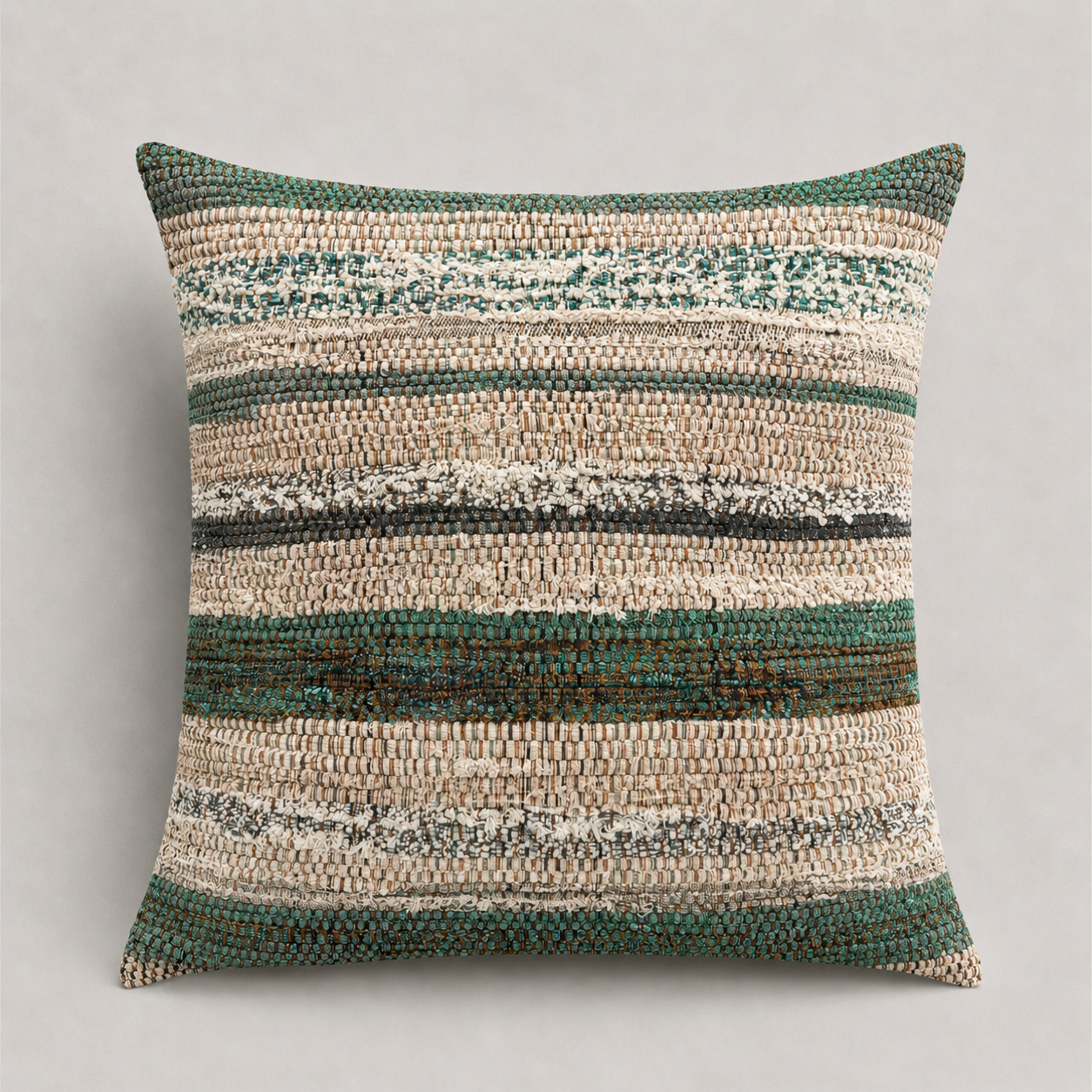 Textile Art Cushion Cover 55x55 cm