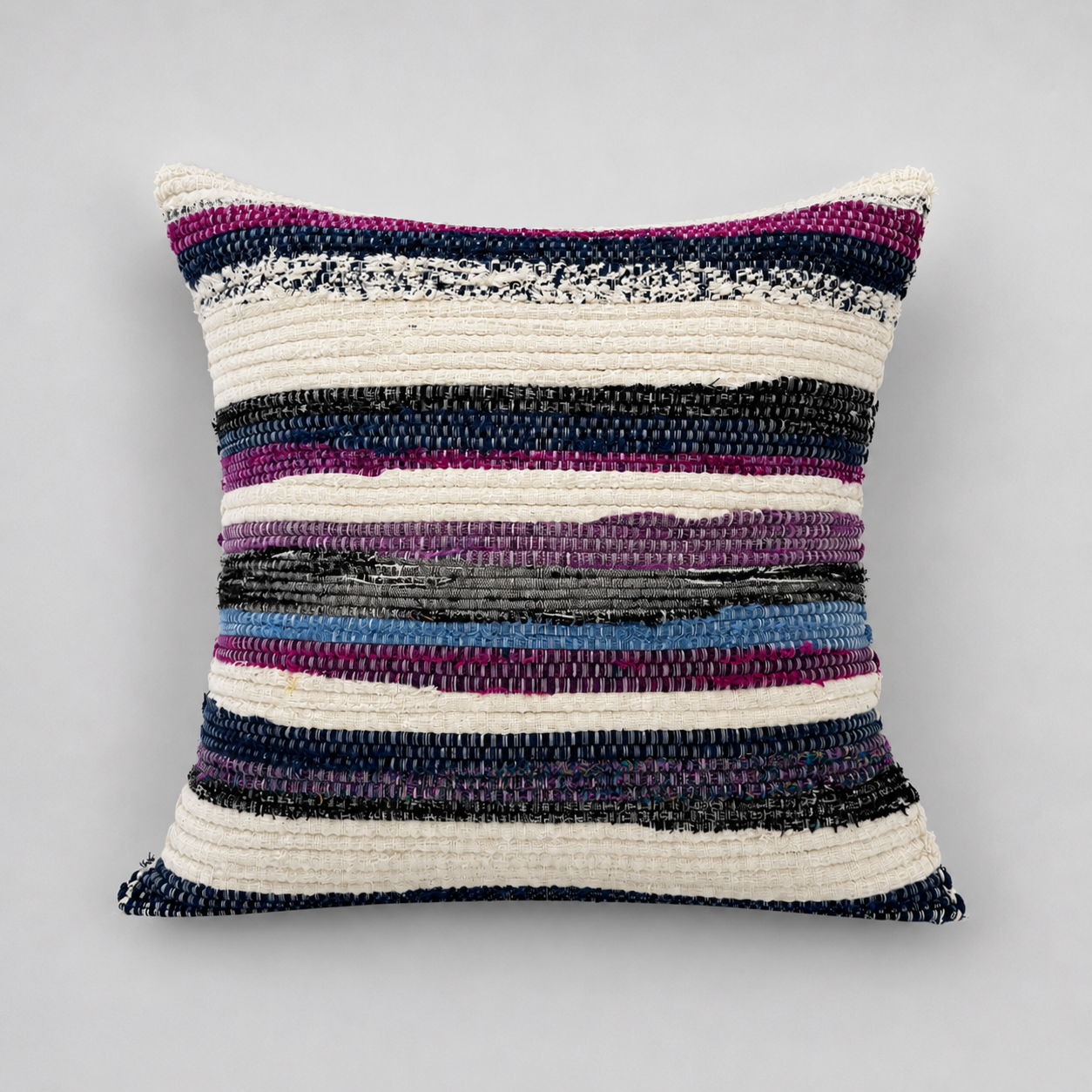 Textile Art Cushion Cover 55x55 cm