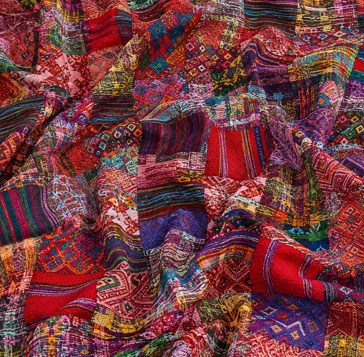 Red Bedspread