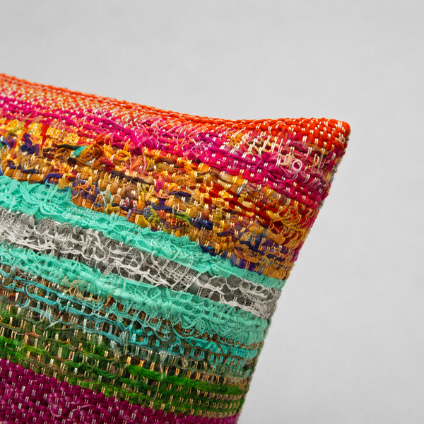 Textile Art Cushion Cover 55x55 cm