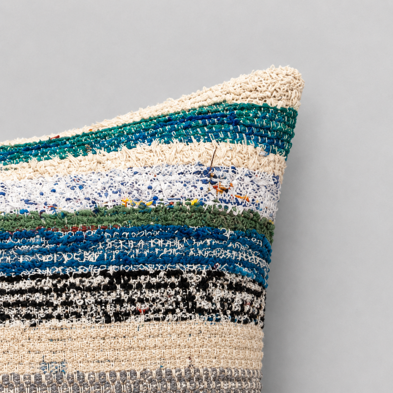 Textile Art Cushion Cover 55x55 cm