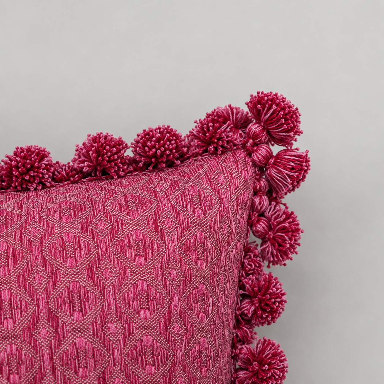 Cushion Cover with Tassels 45x45 cm